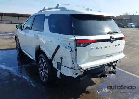 2024 Nissan Pathfinder Platinum 4Wd из США, поврежденный, VIN 5N1DR3DJ7RC308043